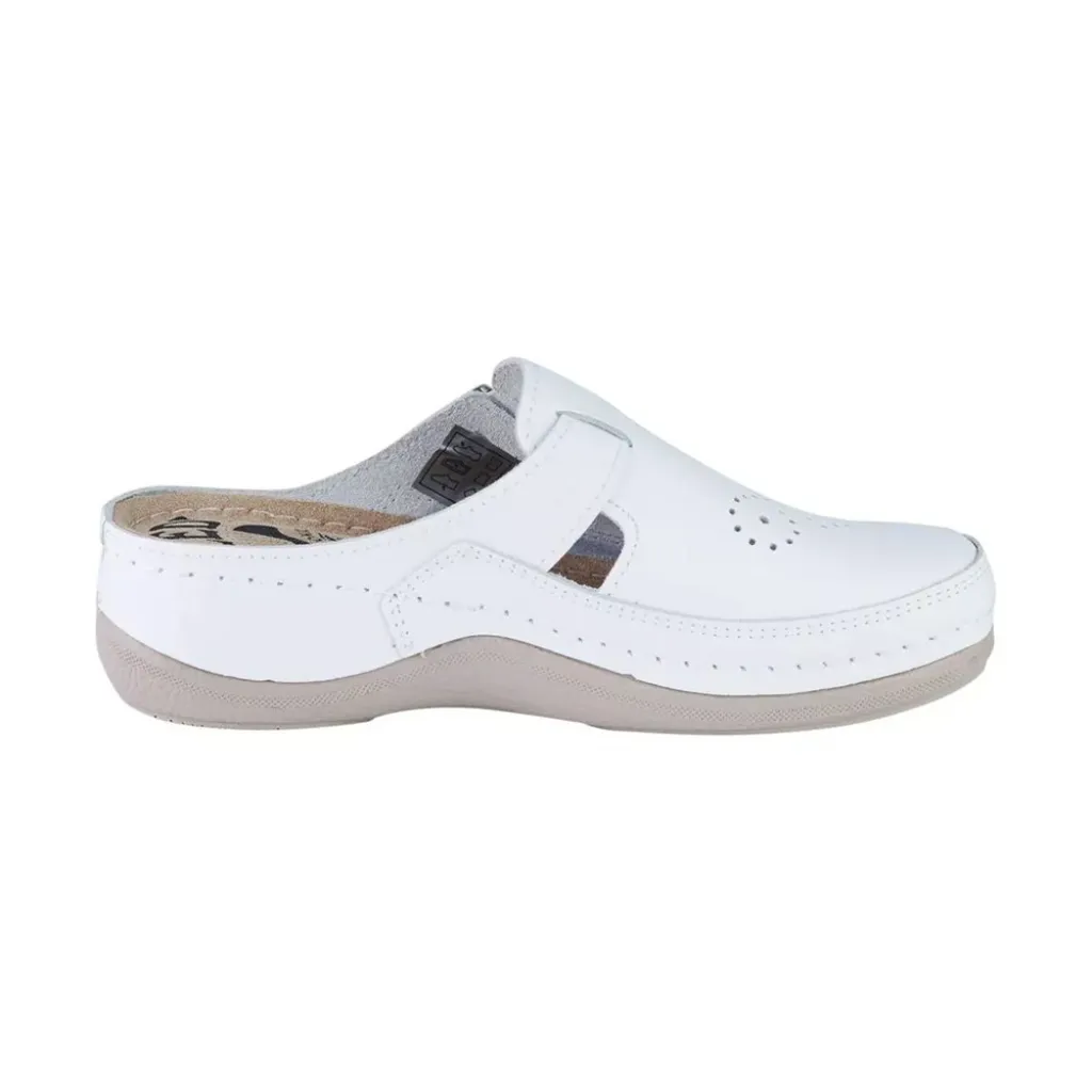 Анатомические женские сабо LEDI Anatomic 402, белый